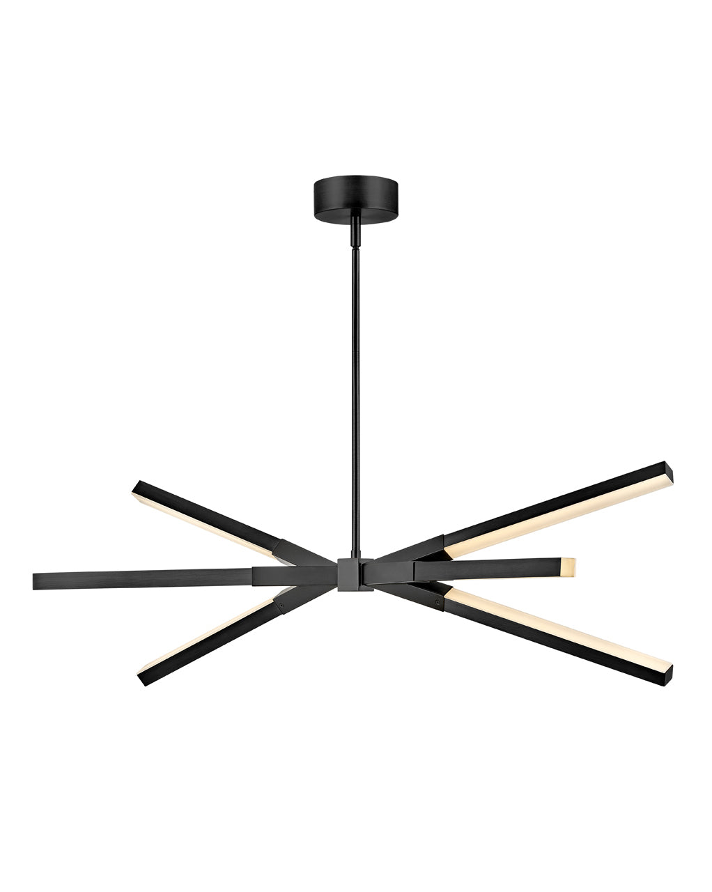 Fredrick Ramond Rae Linear Chandelier Small LED Linear Black FR30618BLK