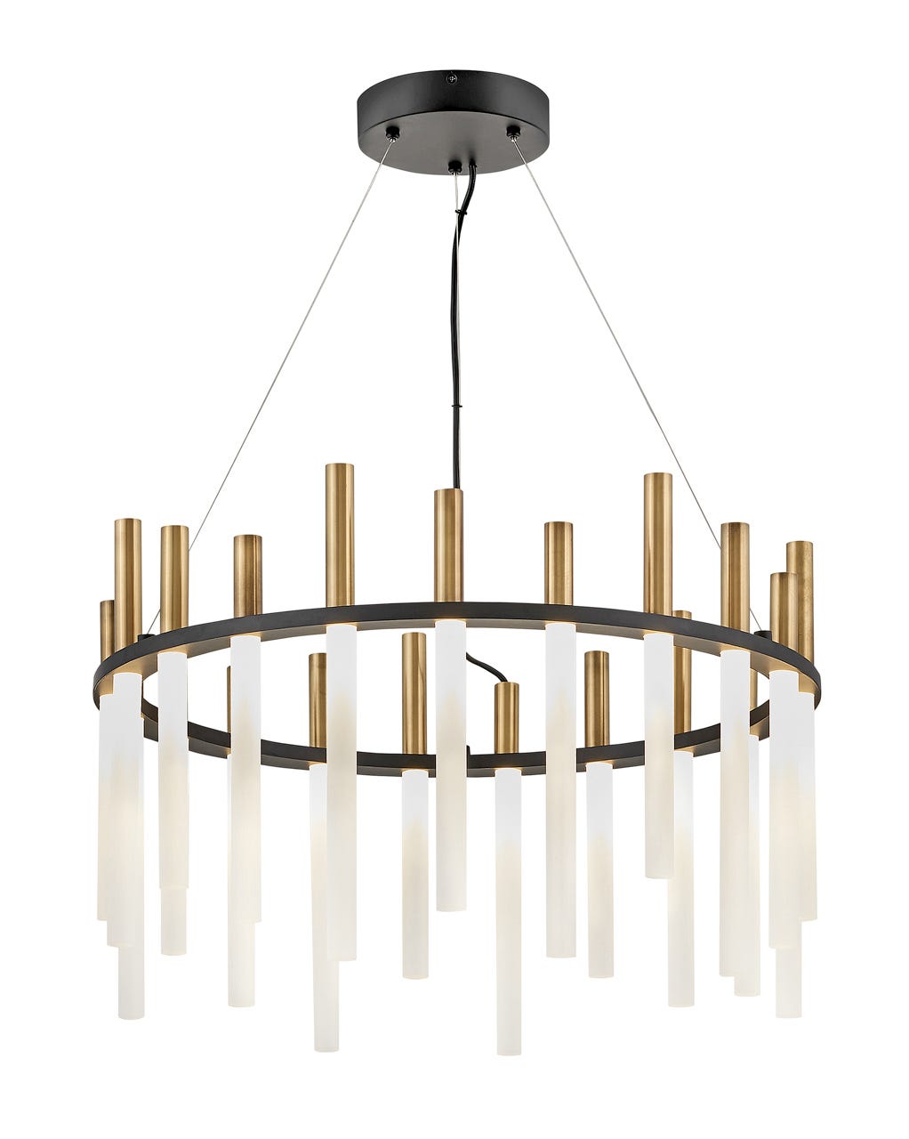 Hinkley Echo Chandelier Chandeliers Hinkley Black* 26.0x26.0x16.5 