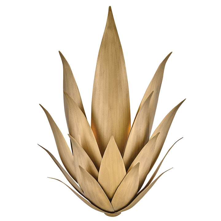 Fredrick Ramond Agave Wall Sconce Large Two Light Sconce Burnished Gold FR30810BNG