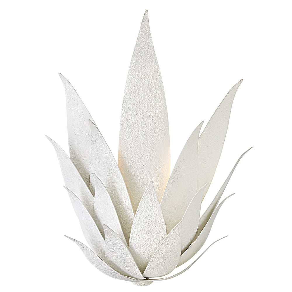 Fredrick Ramond Agave Wall Sconce Large Two Light Sconce Textured Plaster FR30810TXP