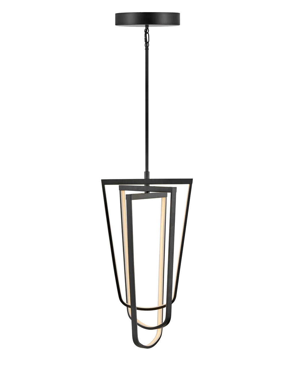 Fredrick Ramond Onyx Pendant Medium Adjustable Pendant Black FR31037BLK