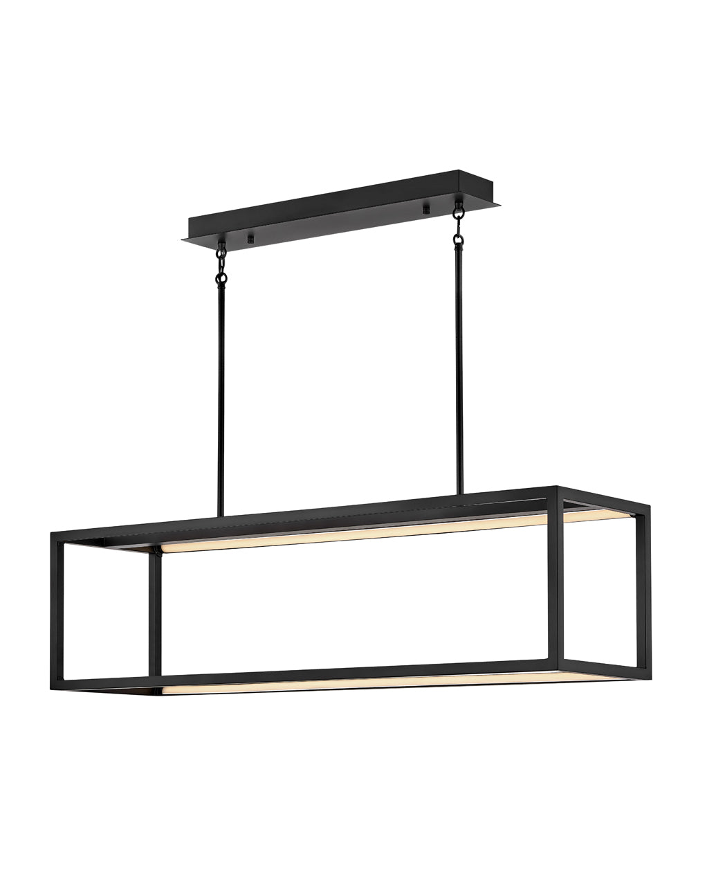 Fredrick Ramond Onyx Linear Chandelier Medium LED Linear Black FR31038BLK