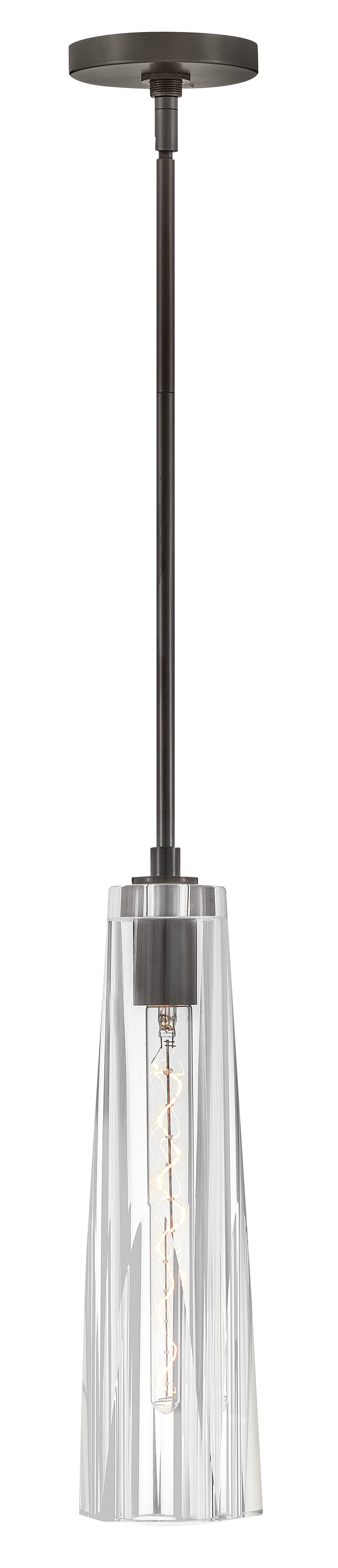Fredrick Ramond Cosette Pendant Large Adjustable Pendant Black Oxide FR31107BX-CL