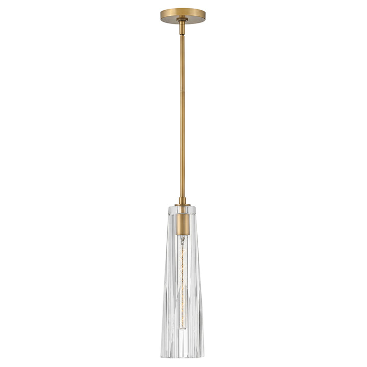 Fredrick Ramond Cosette Pendant Large Adjustable Pendant Heritage Brass FR31107HBR-CL