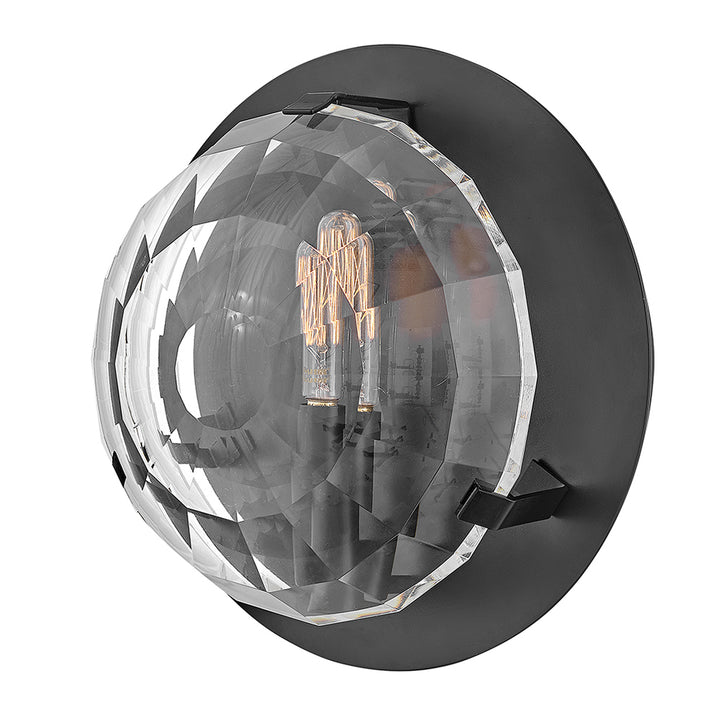 Fredrick Ramond Nala Wall Sconce Small Single Light Sconce Black FR31260BLK