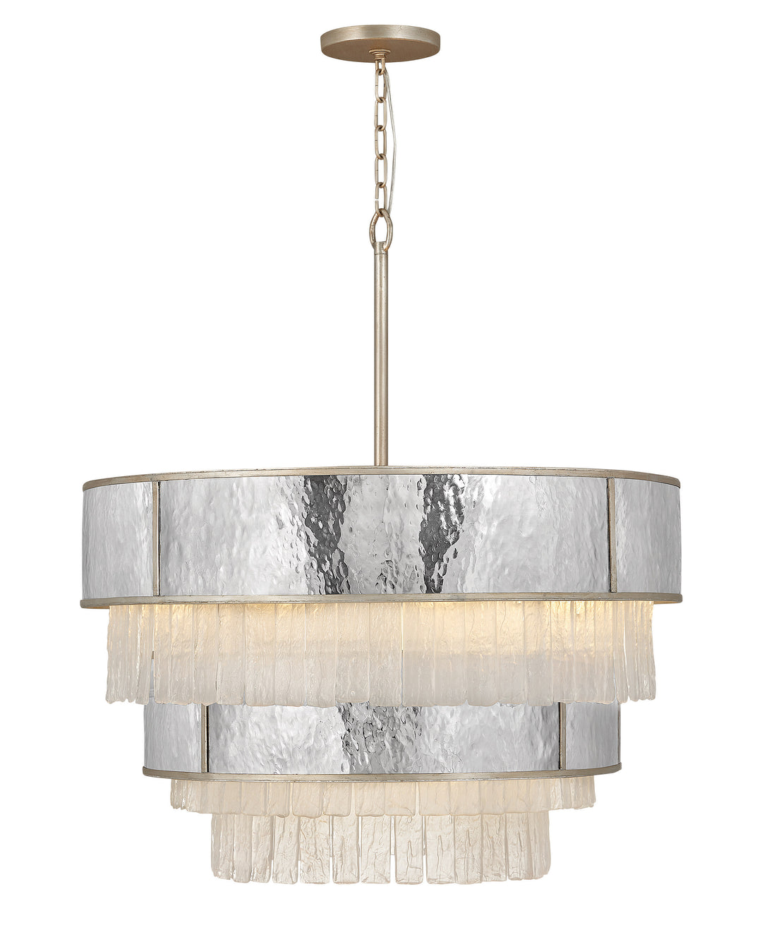 Fredrick Ramond Reverie Chandelier Medium Multi Tier Chandelier Champagne Gold FR32705CPG