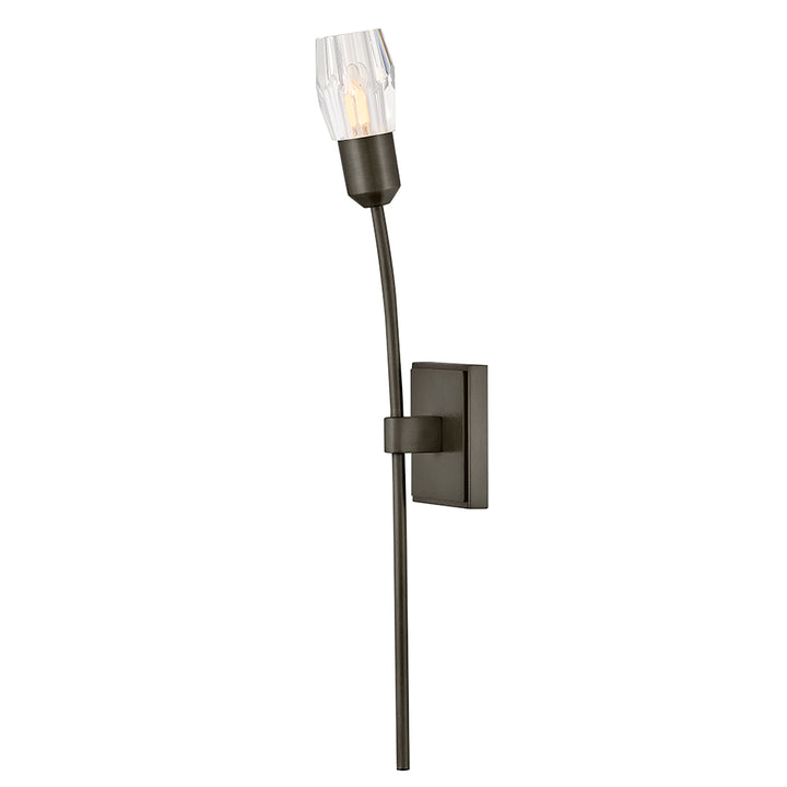 Fredrick Ramond Atera Wall Sconce Large Single Light Sconce Black Oxide FR33320BX