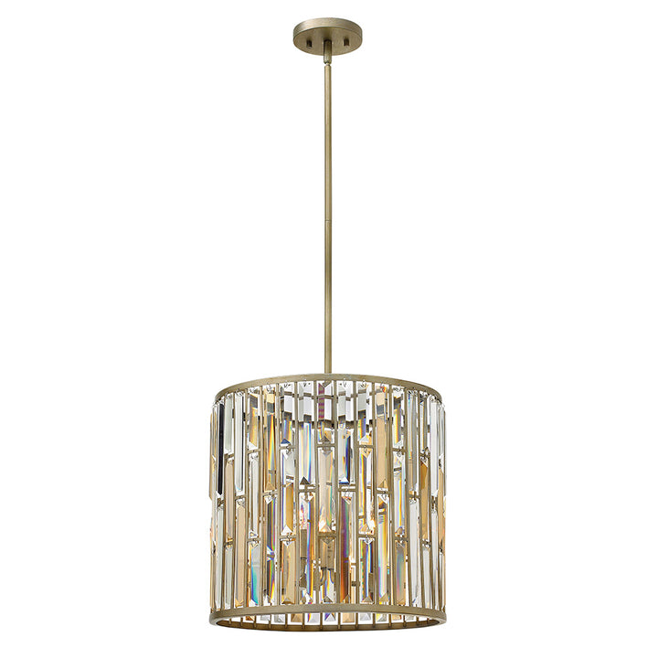 Fredrick Ramond Gemma Pendant Large Convertible Drum Silver Leaf FR33734SLF