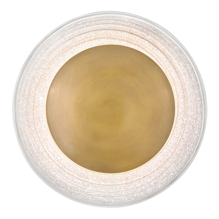 Fredrick Ramond Haven Wall Sconce Medium LED Sconce Heritage Brass FR34502HB