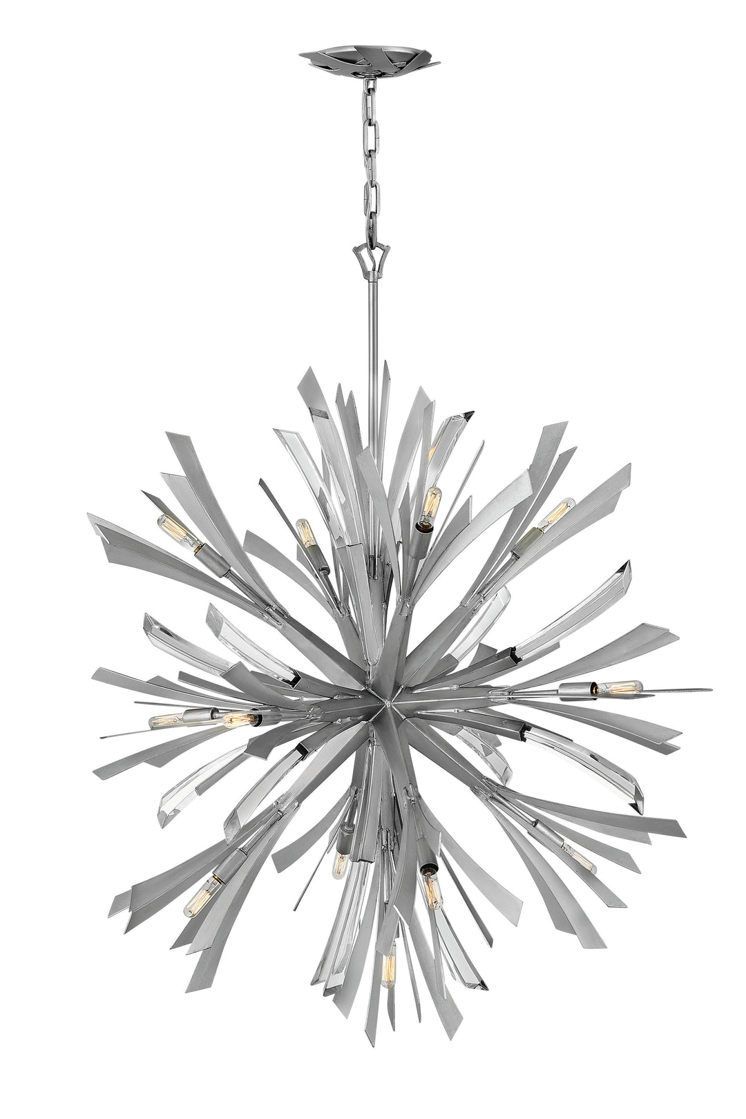 Fredrick Ramond Vida Chandelier Large Orb Chandelier Glacial FR40905GG
