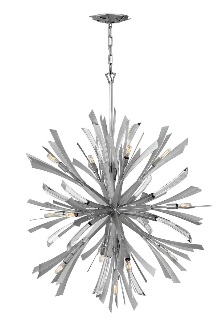 Fredrick Ramond Vida Chandelier Large Orb Chandelier Glacial FR40905GG
