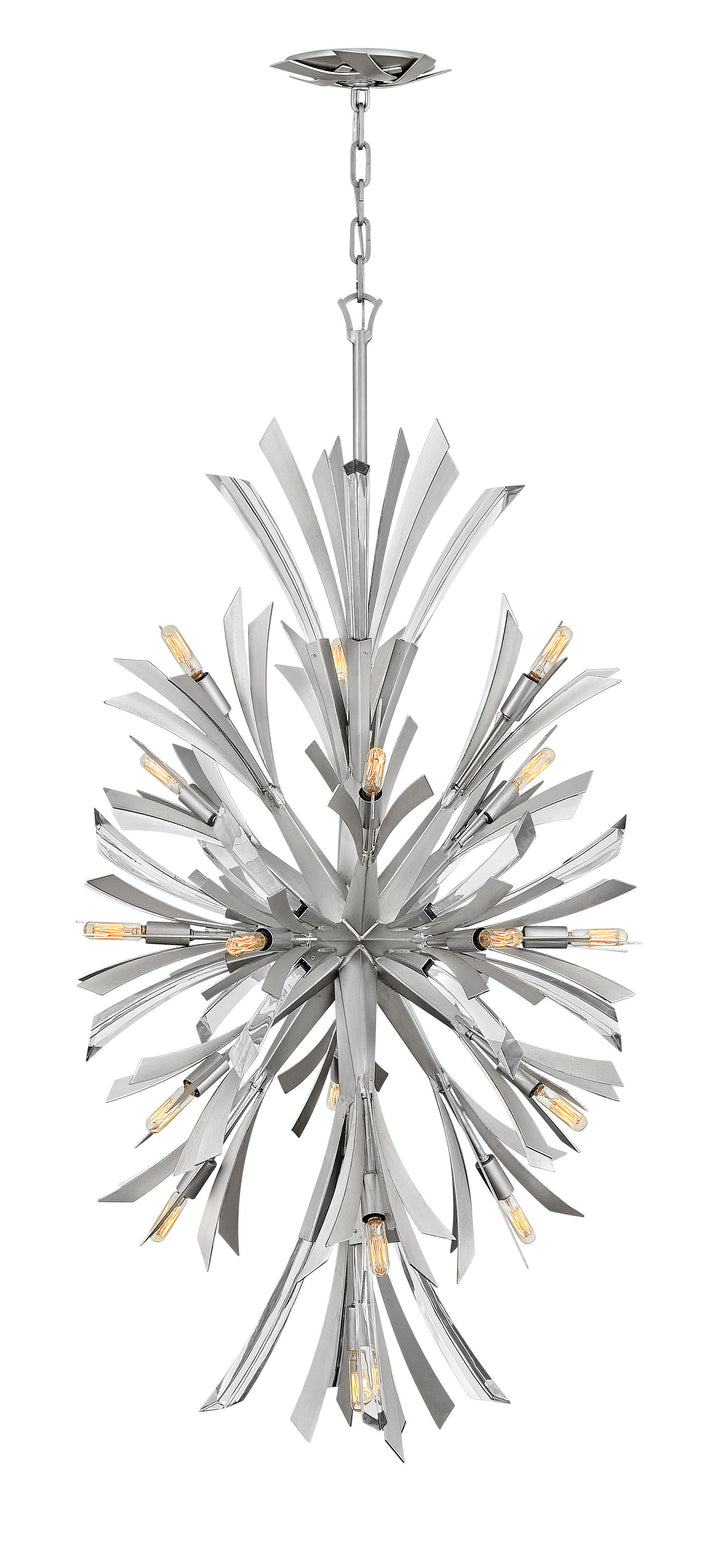 Fredrick Ramond Vida Chandelier Medium Orb Chandelier Glacial FR40907GG