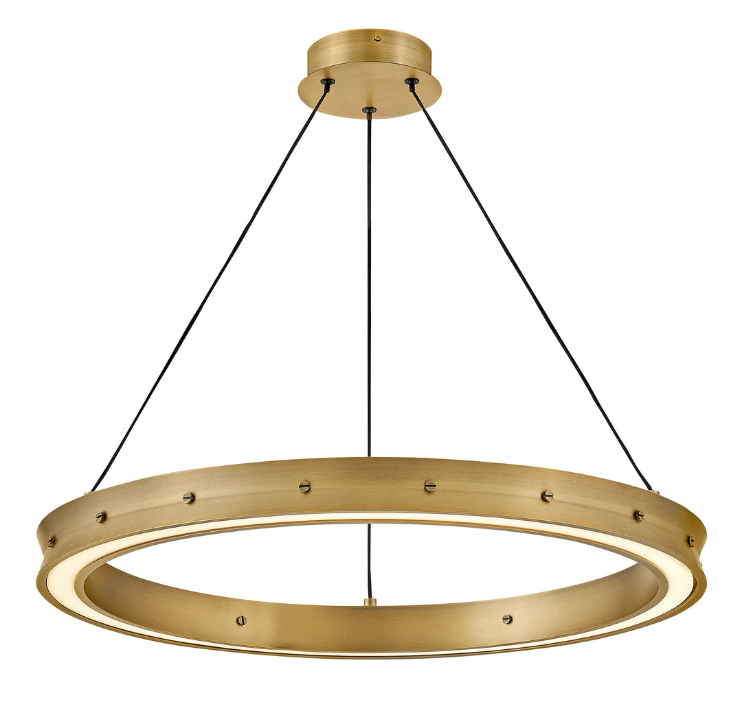 Fredrick Ramond Althea Chandelier Medium Chandelier Lacquered Brass FR41475LCB