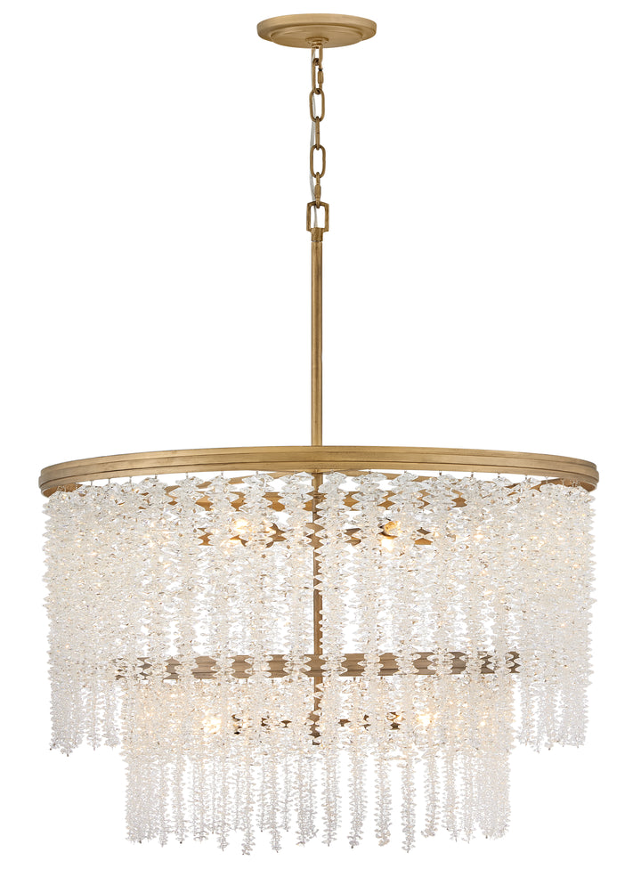 Fredrick Ramond Rubina Chandelier Medium Chandelier Burnished Gold FR41498BNG