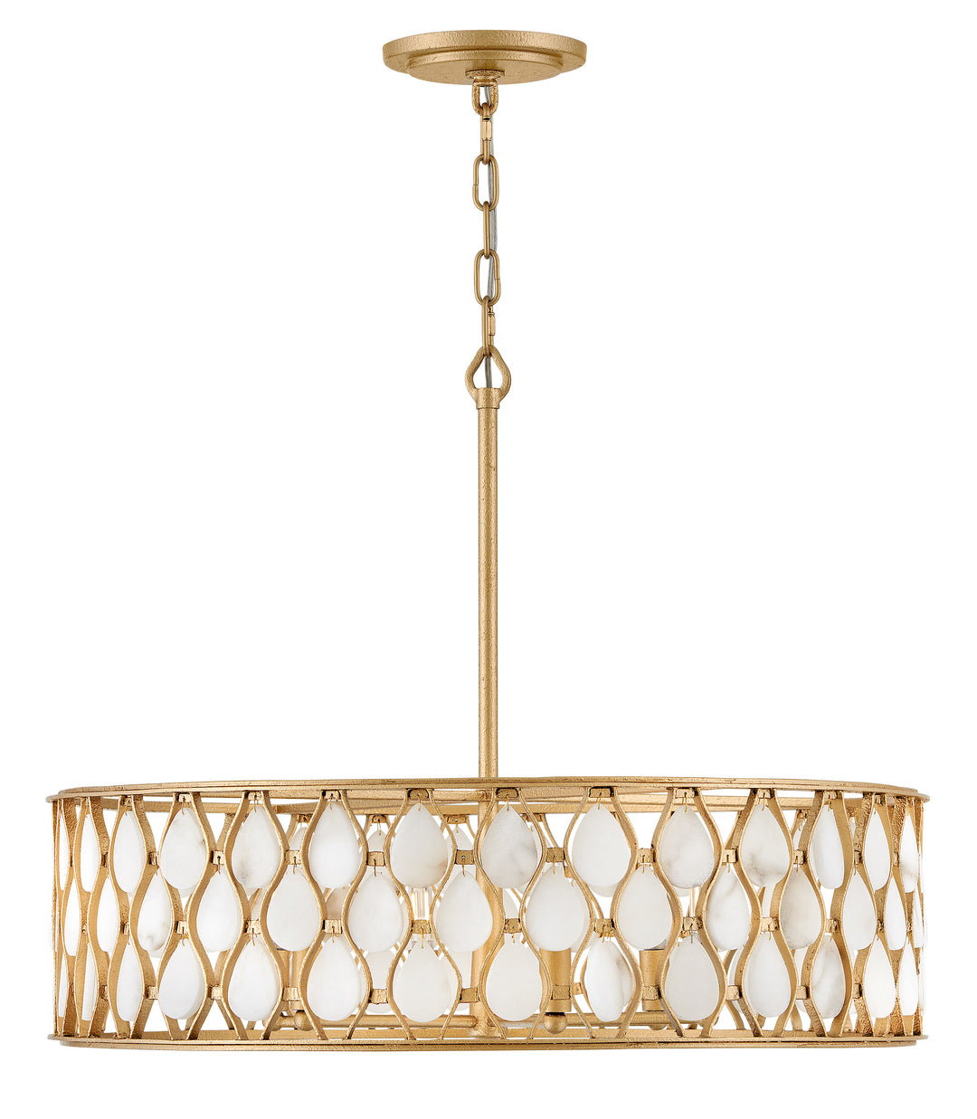 Fredrick Ramond Estie Chandelier Medium Chandelier Piastra Gold FR41505PI