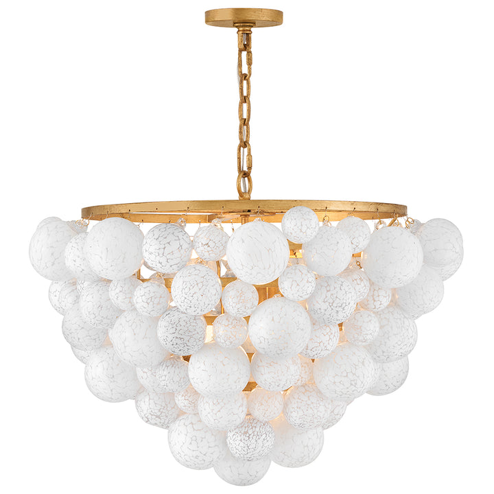Fredrick Ramond Marabel Chandelier Medium Chandelier Distressed Brass FR41565DA
