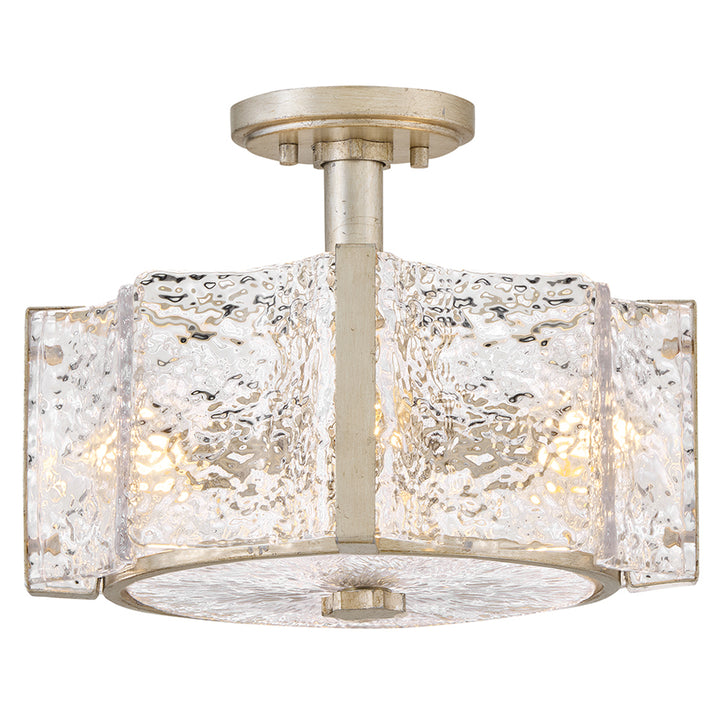 Fredrick Ramond Florian Semi-Flush Mount Medium Semi-Flush Mount Glacial FR41601GG