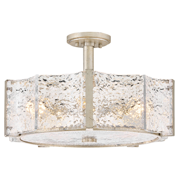 Fredrick Ramond Florian Semi-Flush Mount Medium Semi-Flush Mount Glacial FR41603GG