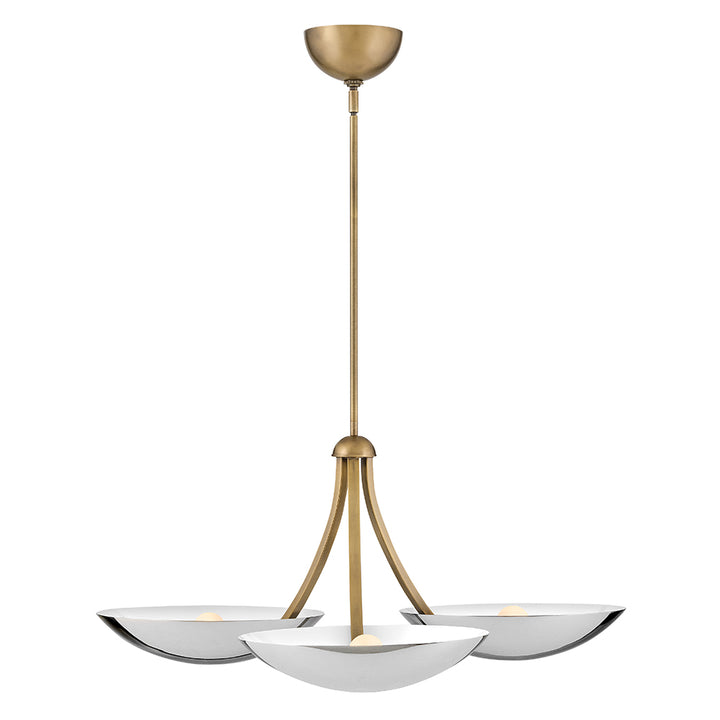 Fredrick Ramond Glenn Chandelier Large Chandelier Heritage Brass FR41646HB-CM