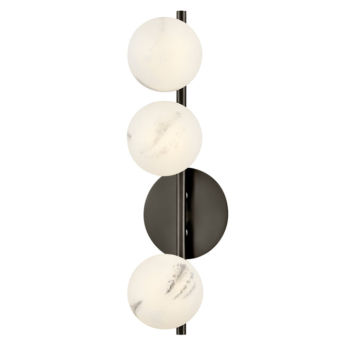 Fredrick Ramond Selene Wall Sconce Large Three Light Sconce Black Oxide FR41900BX