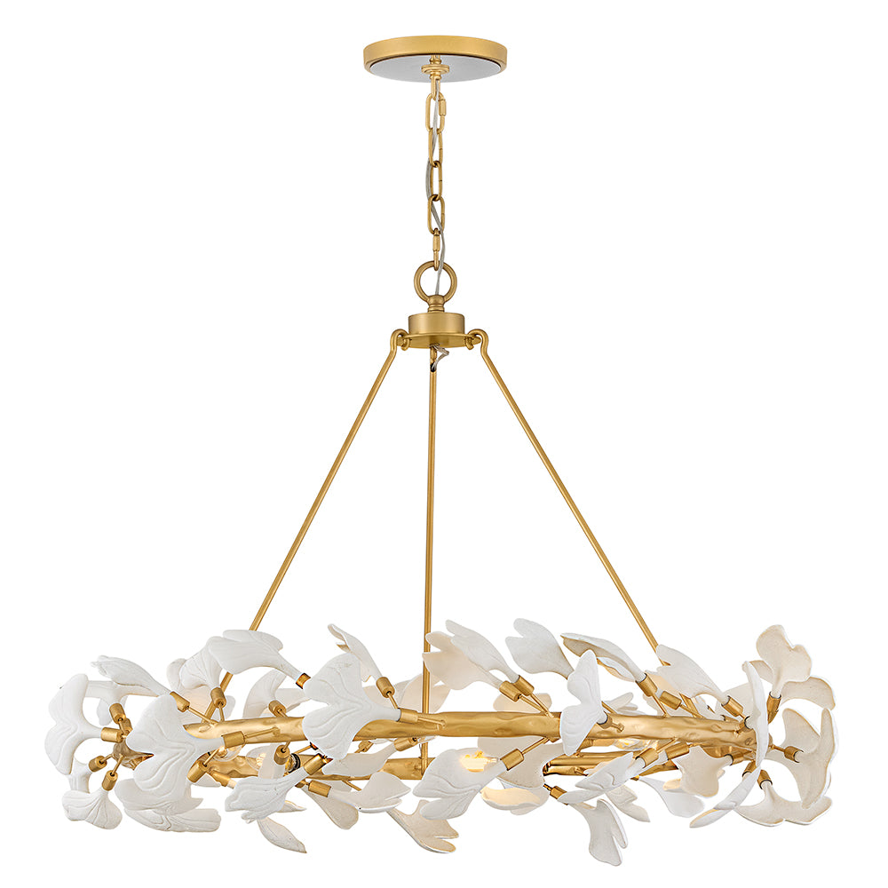 Fredrick Ramond Audra Chandelier Large Ring Chandelier Deluxe Gold FR41934DG