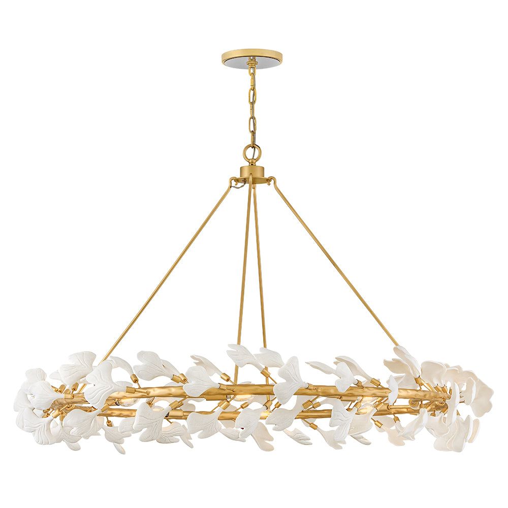 Fredrick Ramond Audra Chandelier Large Ring Chandelier Deluxe Gold FR41935DG