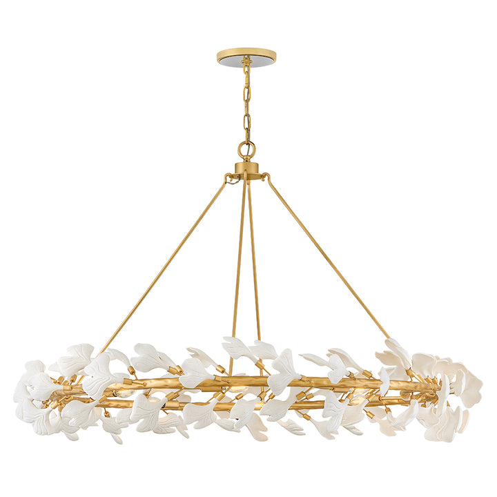 Fredrick Ramond Audra Chandelier Large Ring Chandelier Deluxe Gold FR41935DG