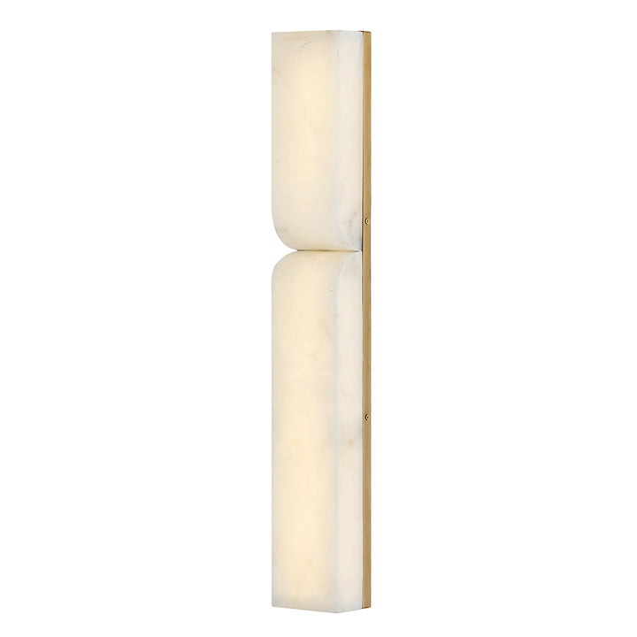Fredrick Ramond Alune Wall Sconce Large LED Sconce Lacquered Brass FR41972LCB