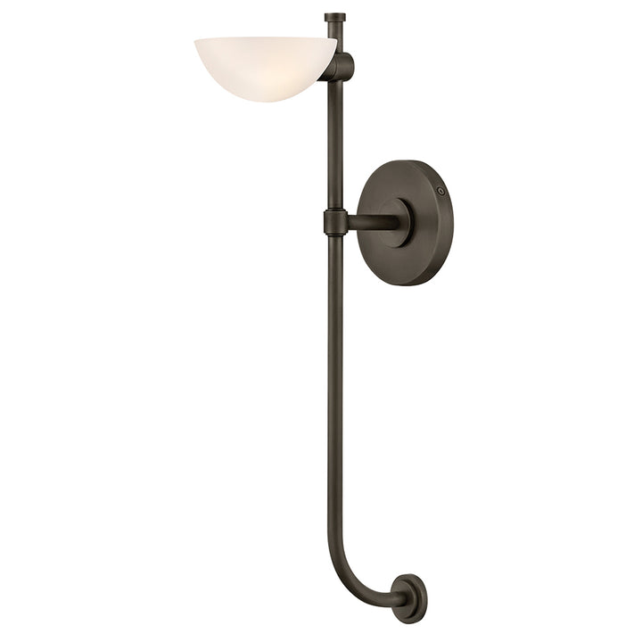 Fredrick Ramond Merit Wall Sconce Large Single Light Sconce Black Oxide FR42110BX