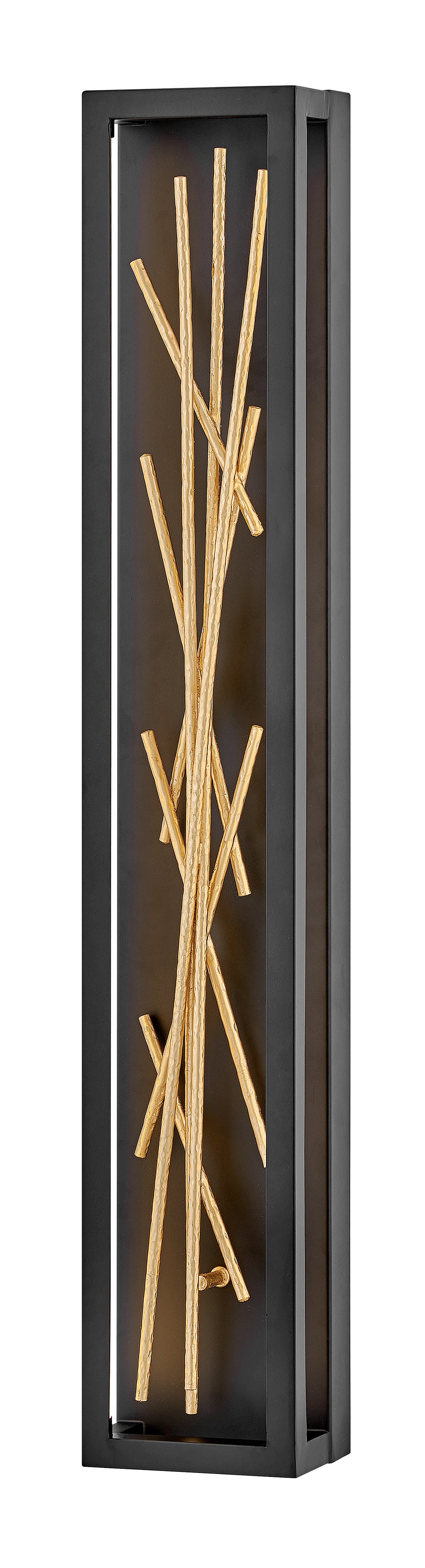 Fredrick Ramond Styx Wall Sconce Large LED Sconce Black FR46400BLK