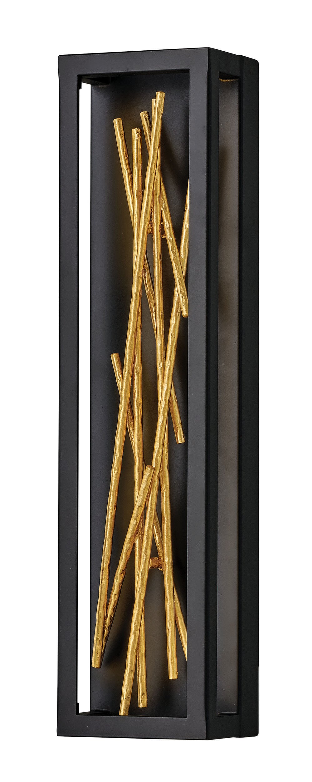 Fredrick Ramond Styx Wall Sconce Large LED Sconce Black FR46402BLK