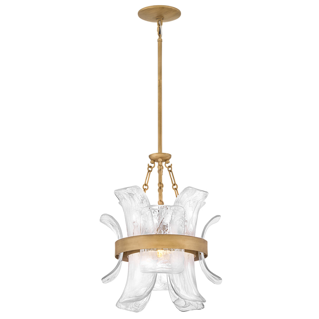 Fredrick Ramond Fleur Pendant Large Pendant Burnished Gold FR46917BNG