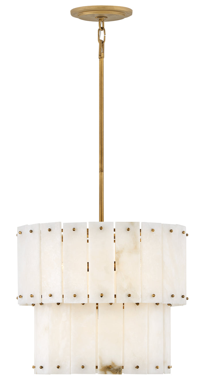 Fredrick Ramond Simone Semi-Flush Mount Medium Convertible Semi-Flush Mount Burnished Gold FR47757BNG