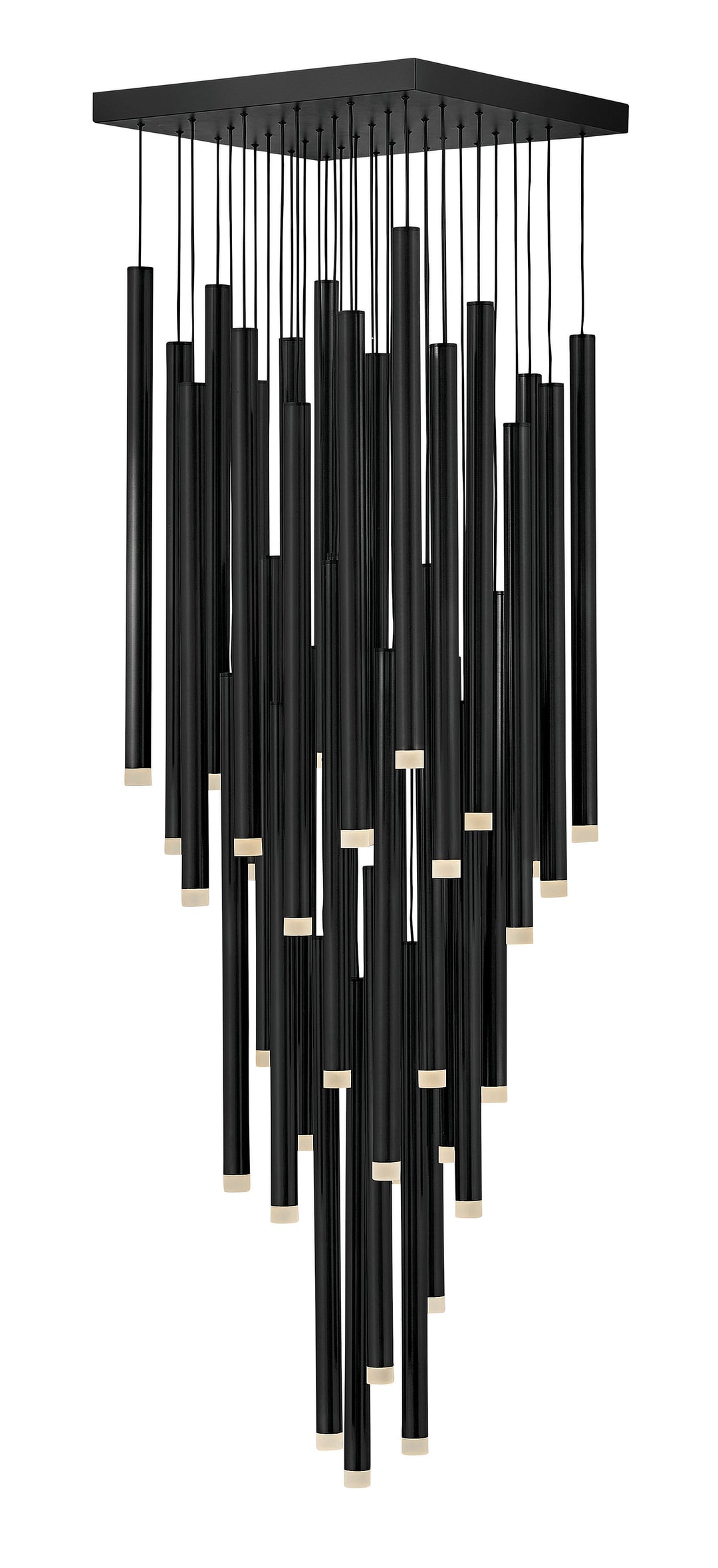 Fredrick Ramond Harmony Chandelier Large Adjustable Pendant Black FR49908BLK