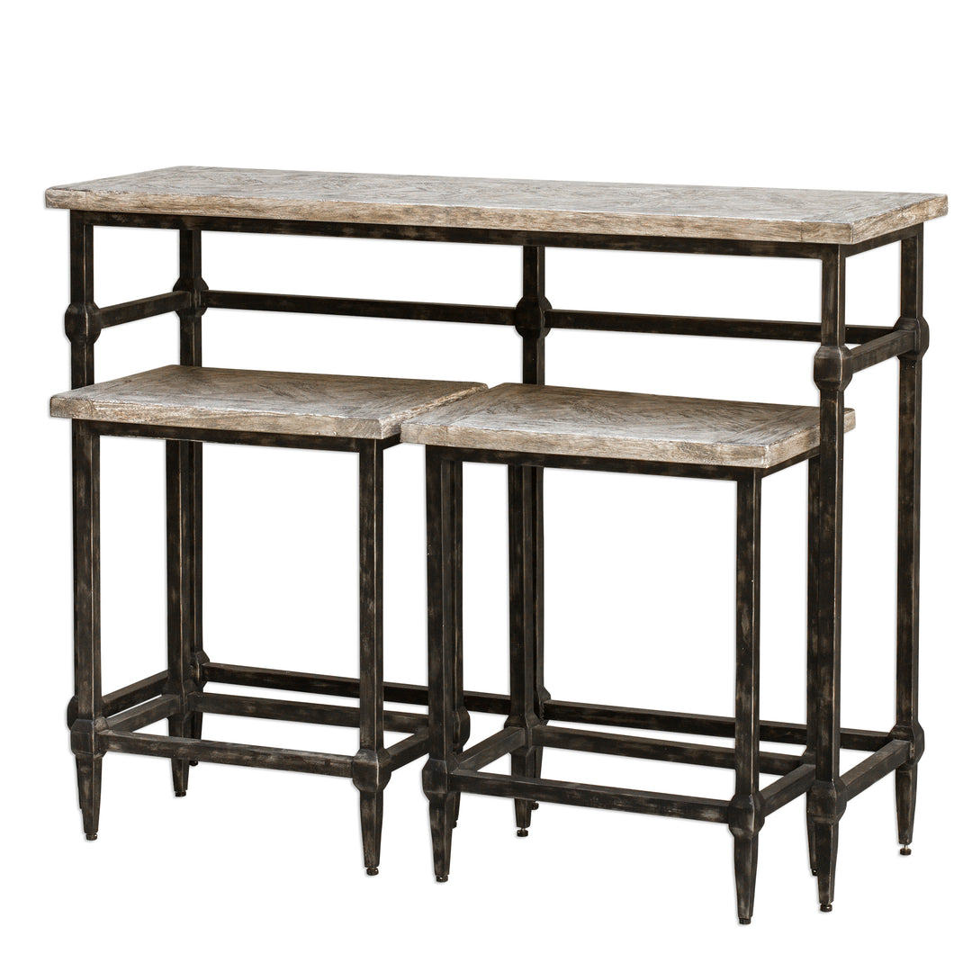 Uttermost Tameron Bistro Set Bar Furniture Uttermost   