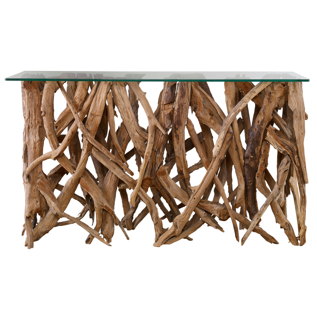 Uttermost Teak Wood  Console & Sofa Tables End Tables Uttermost   