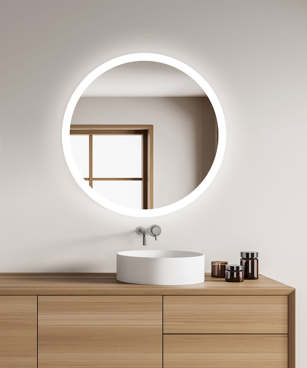 Cordova by Electric Mirror  - Grandeur LED Lighted Mirror LED Vanity Mirrors Electric Mirror   