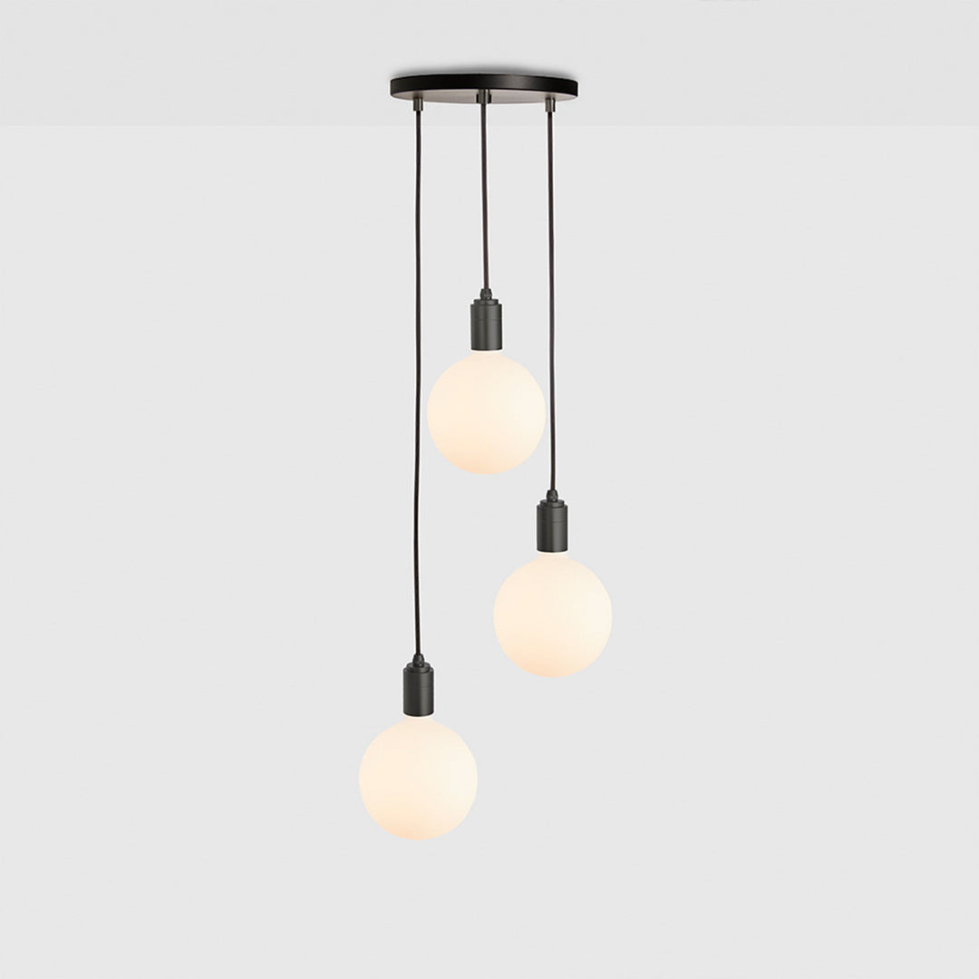 Tala Small Canopy Triple Pendant - Sphere G150 - Model CP-SET-TRI-01-US