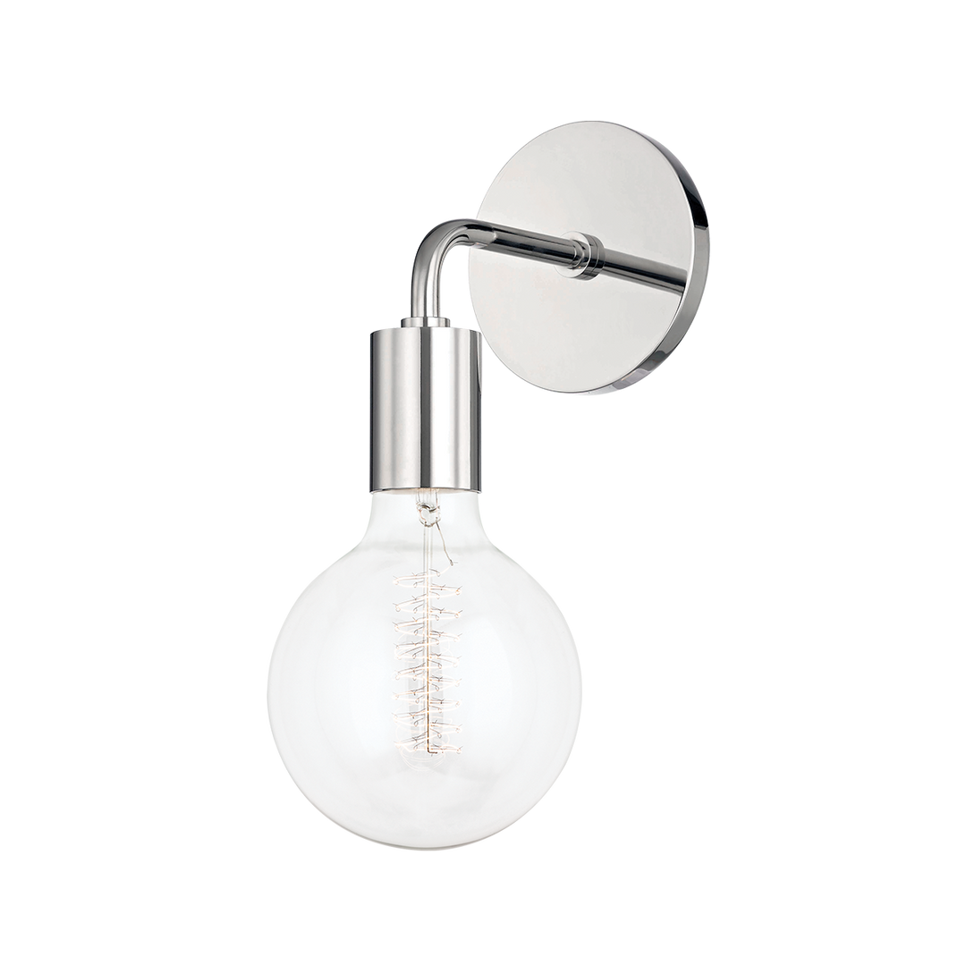 Mitzi Ava Wall Sconce Wall Sconces Mitzi Polished Nickel 5x5x12.25 