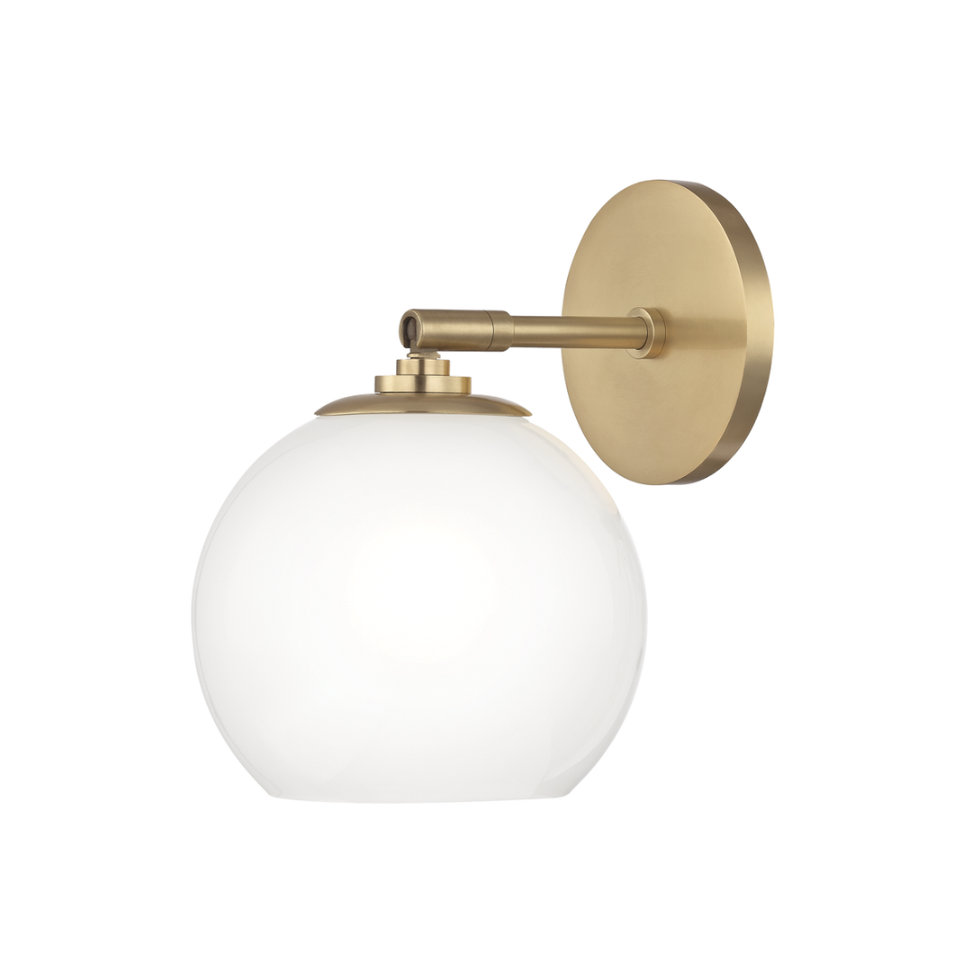 Mitzi Tilly Wall Sconce Wall Sconces Mitzi Aged Brass  