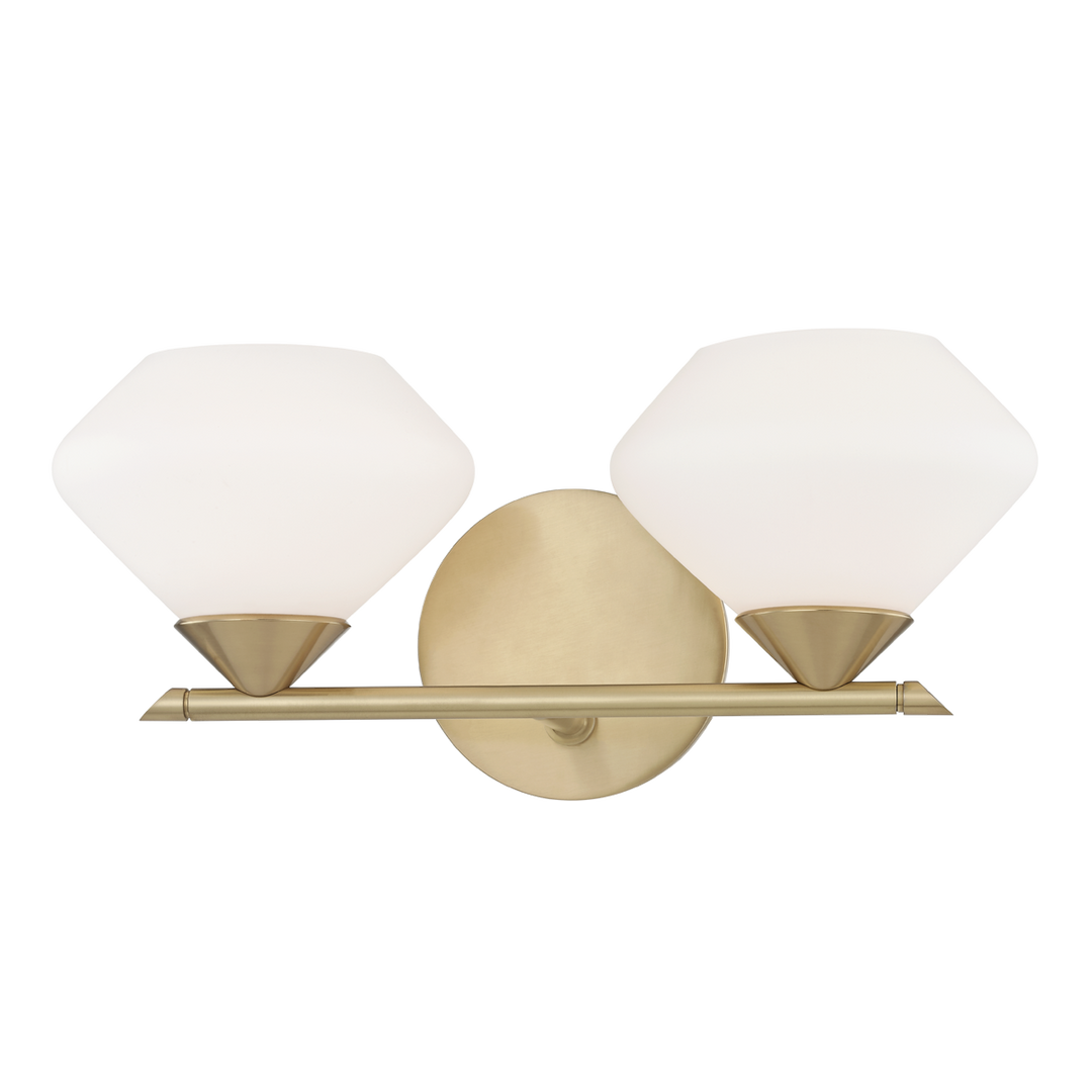 Mitzi Valerie Bath and Vanity Vanity Lights Mitzi Aged Brass 14x14x6 