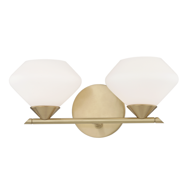 Mitzi Valerie Bath and Vanity Vanity Lights Mitzi Aged Brass 14x14x6 