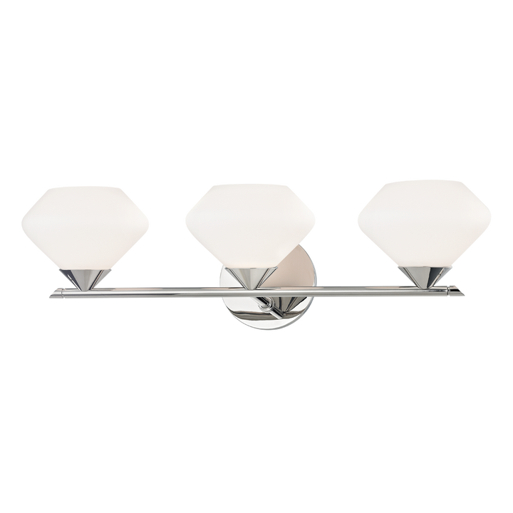 Mitzi Valerie Bath and Vanity Vanity Lights Mitzi Polished Nickel 21.75x21.75x6 