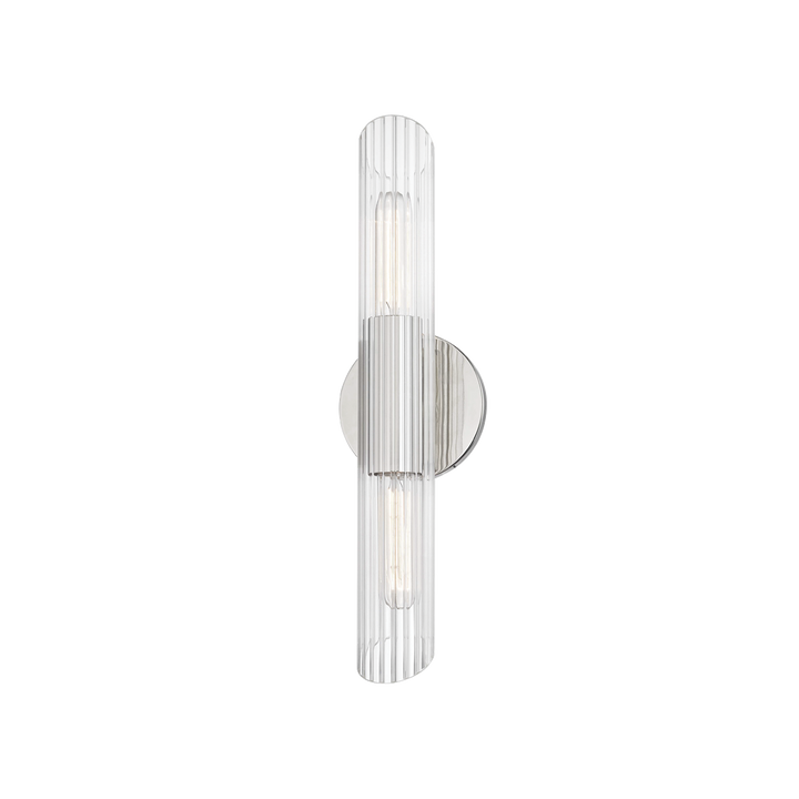 Mitzi Cecily Wall Sconce Wall Sconces Mitzi Polished Nickel 4.75x4.75x17.25 