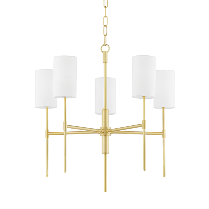 Mitzi Olivia Chandelier Chandeliers Mitzi Aged Brass 24x24x24.5 