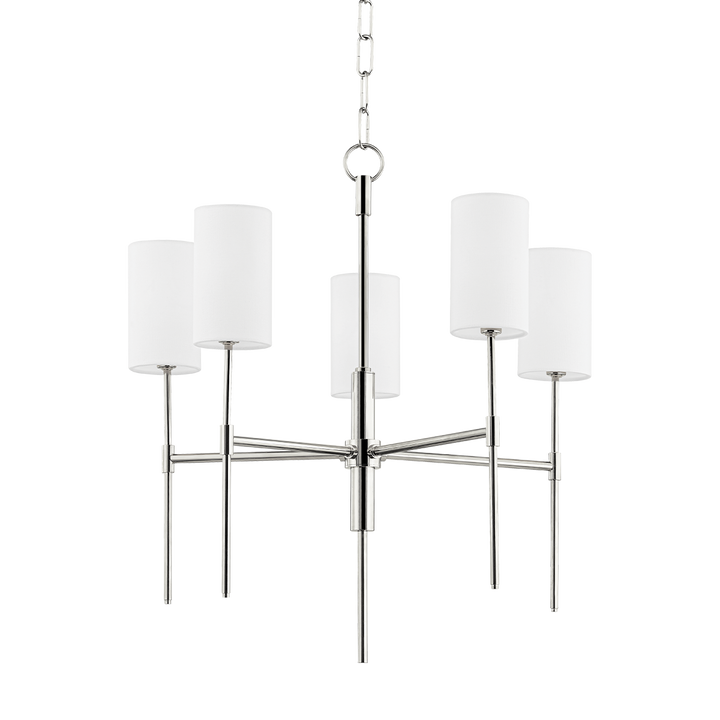 Mitzi Olivia Chandelier Chandeliers Mitzi Polished Nickel 24x24x24.5 