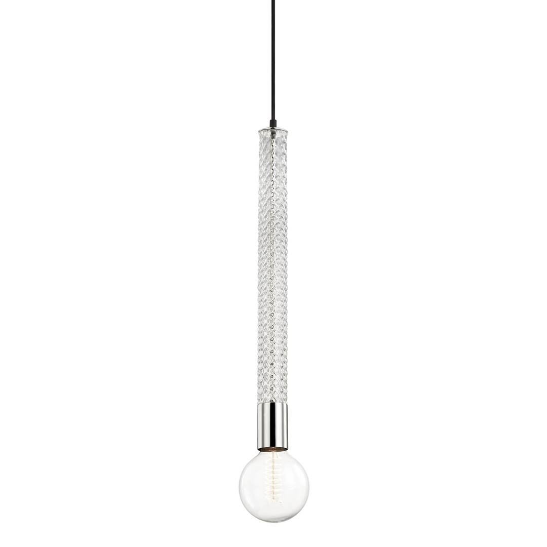 Mitzi Pippin Pendant Pendants Mitzi Polished Nickel  