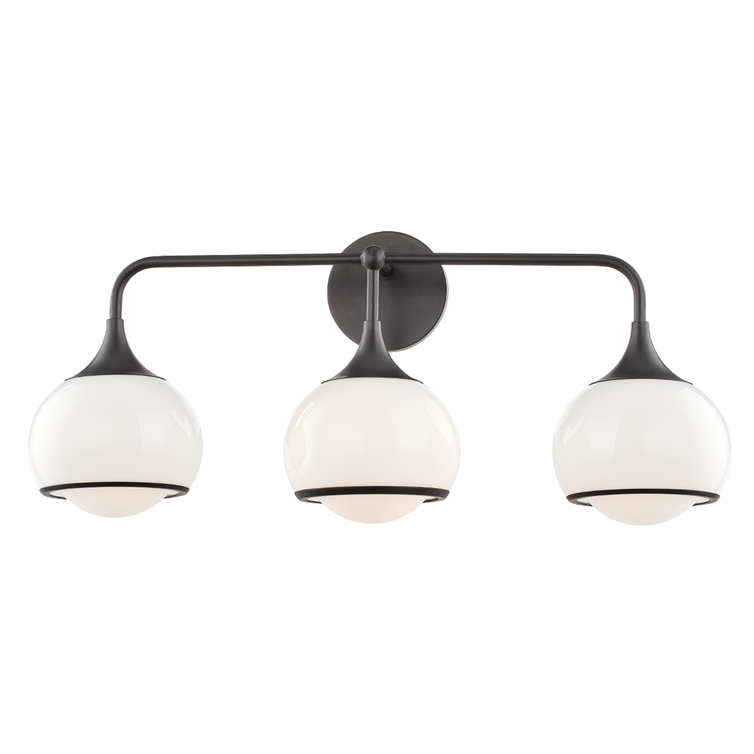 Mitzi Reese Bath and Vanity Vanity Lights Mitzi Old Bronze 5.5x26.75x11.25 