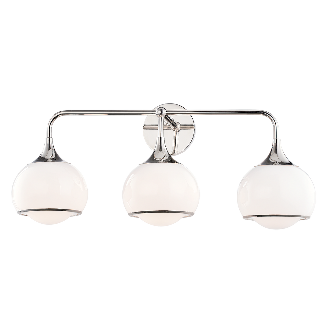 Mitzi Reese Bath and Vanity Vanity Lights Mitzi Polished Nickel 5.5x26.75x11.25 