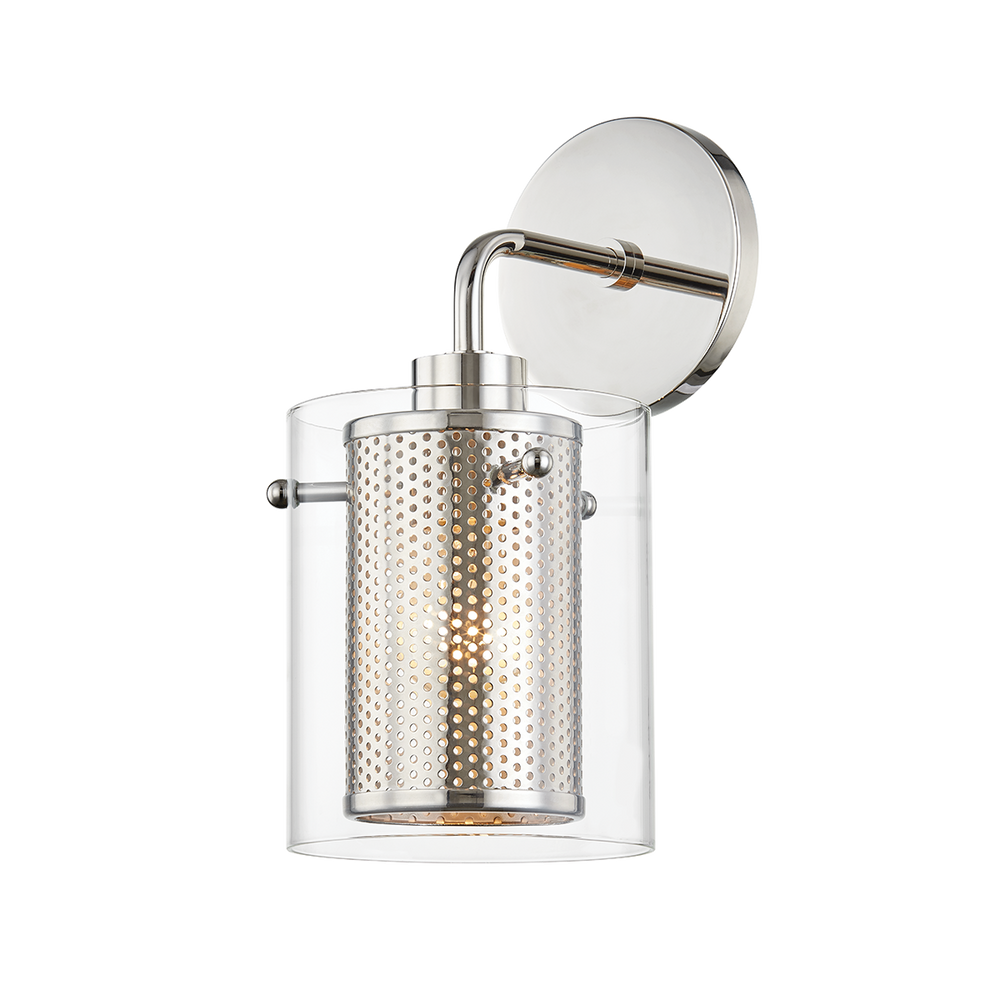 Mitzi Elanor Wall Sconce Wall Sconces Mitzi Polished Nickel  